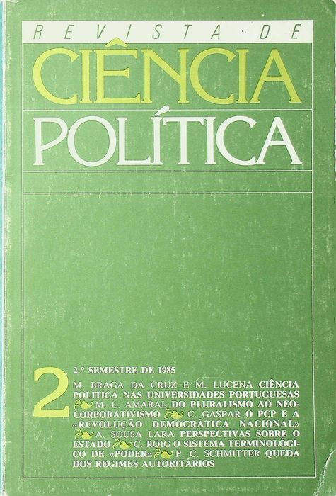 Revista de Ciência Política n.ºs 1 a 8