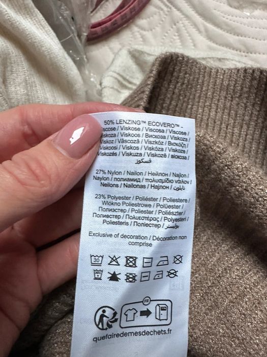 Sukienka swetrowa wiskoza M