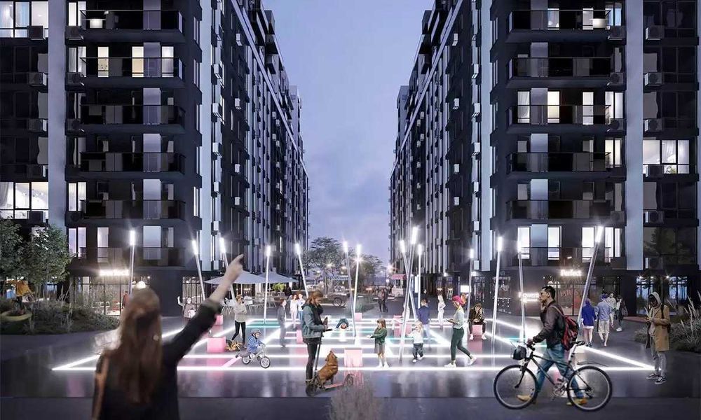 Простора 3-кімнатна квартира в ЖК Manhetten UP!