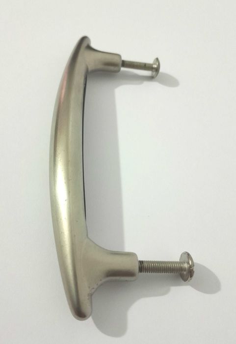 Conjunto de 5 puxadores para móveis em inox (usados)