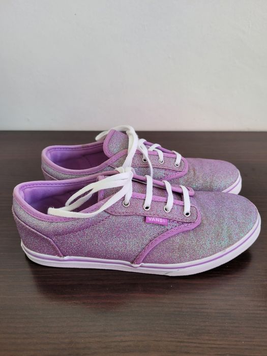 Fioletowe Vans 36.5/36