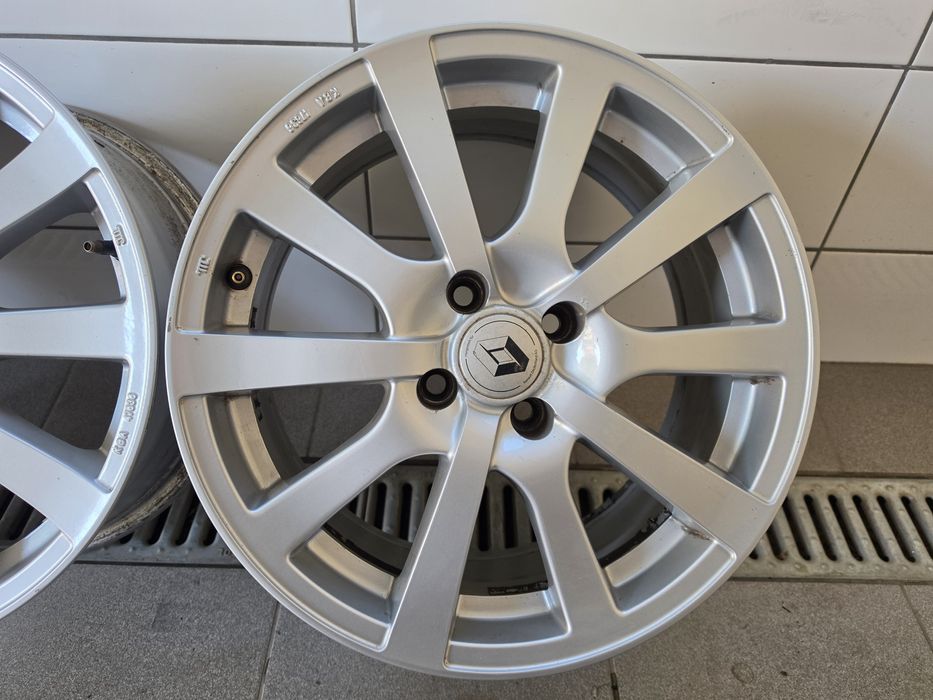 WYSYŁKA Alufelgi 16 4x100 Nissan Note Pulsar Renault Clio captur Kangoo Dacia