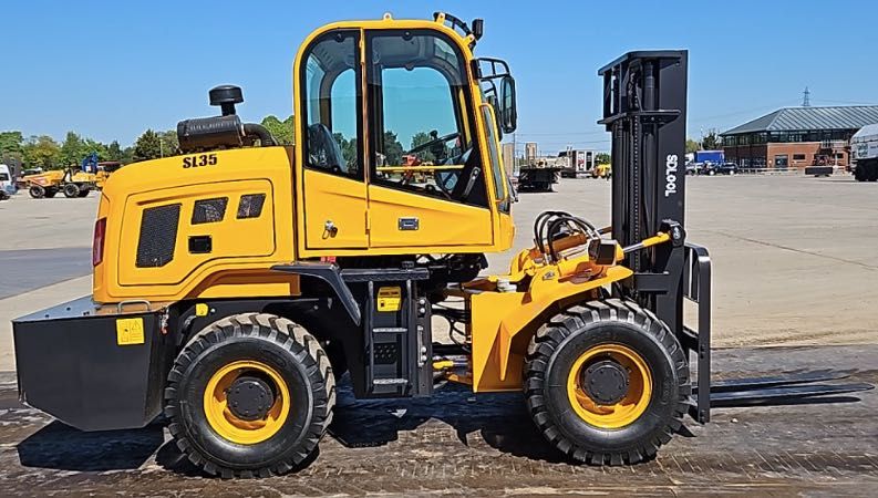 wózek widłowy terenowy 3.5t  JQ Power CPC35