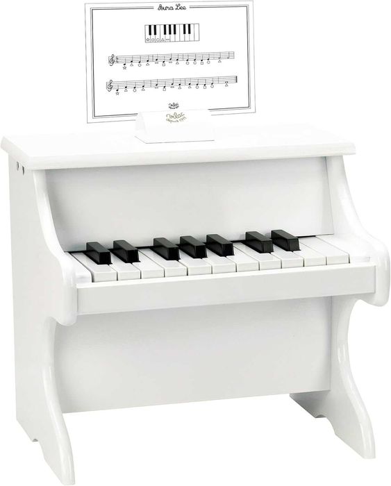 Piano Infantil Vilac 8374 – 18 Teclas – NOVO e Selado – Com Partituras