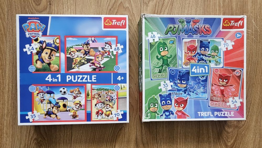 Puzzle Psi patrol Pidżamersi