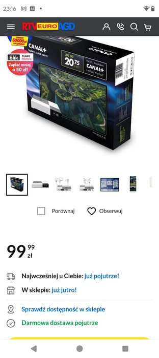 Dekoder cyfrowy canal +