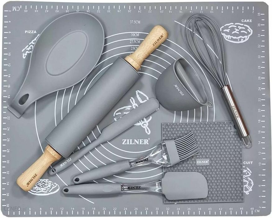 Zilner zestaw kuchenny do pieczenia gotowania silikonowy