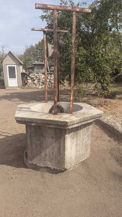 Цебриня на криницю, колодязь.