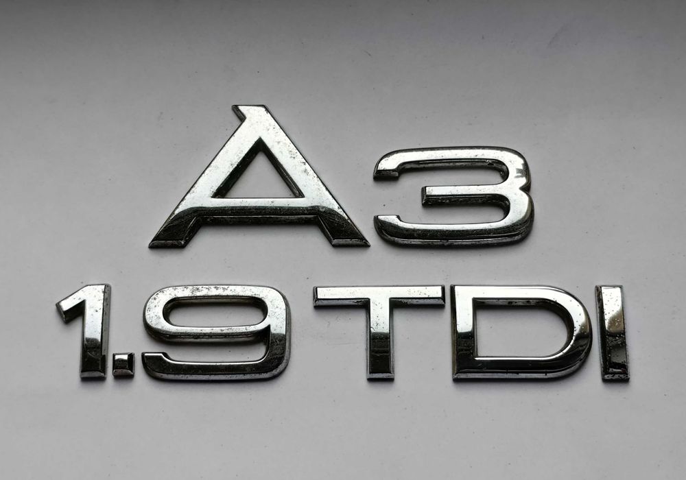 Napis emblemat Audi A3 I 00-03r
