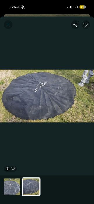 mata 260cm do trampoliny + sprężyny