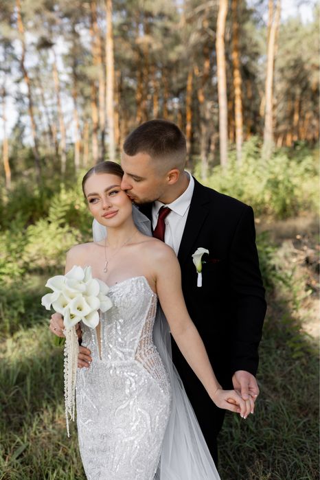 Весільна сукня рибка