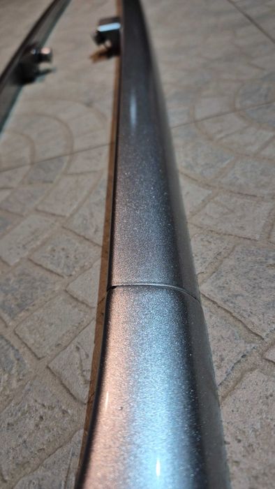 AUDI A4 B5 (8D)-Barras Tejadilho Avant (Carrinha) CINZA/Aluminio.