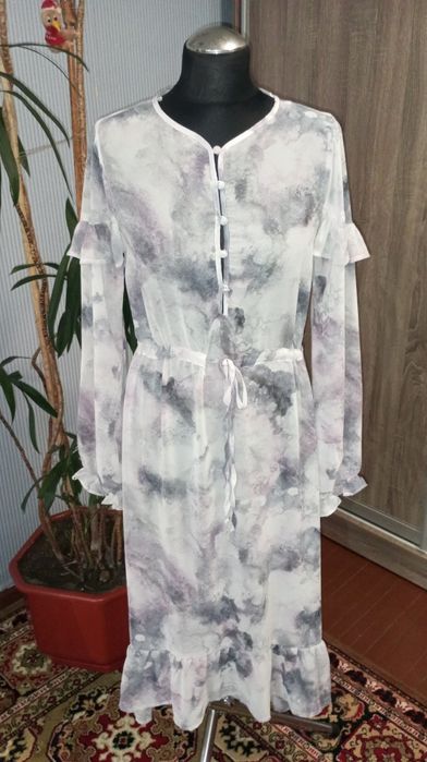 Сукня шифонова довга