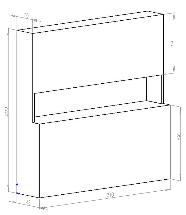 Louceiro rústico bonito, antigo, em ótimo estado