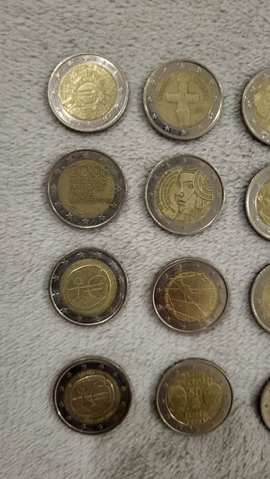 Moedas comemorativas 2 euros