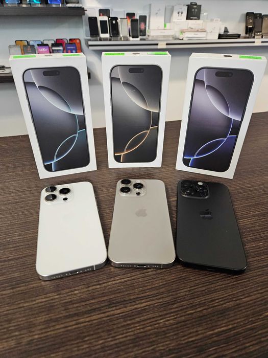APPLE IPHONE 16 PRO 128GB White Black Natural  Poznań Długa 14