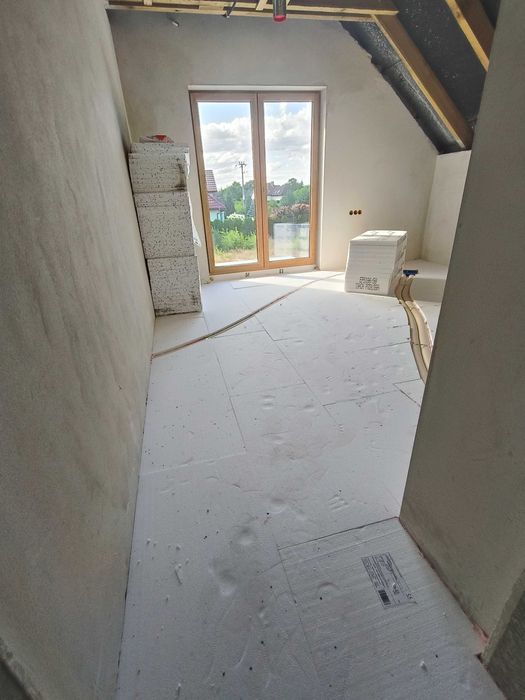 Układanie styropianu pod posadzki | Przygotowanie pod wylewkę Szczecin i okolice