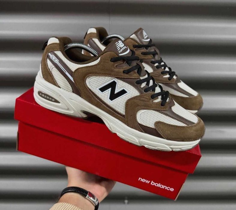 Кроссовки мужские Нью Баланс коричневые New Balance