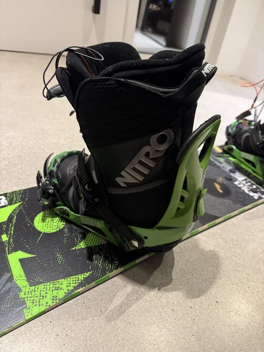 Deska volk wiazania ride i buty nitro 42