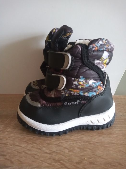 Зимові чобітки,дутики 22р.