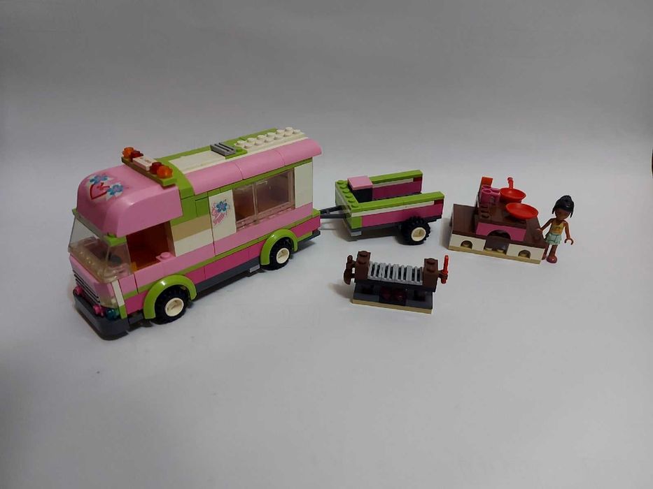 Конструктор Машина Трейлер Лего Игровой набор На пикнике