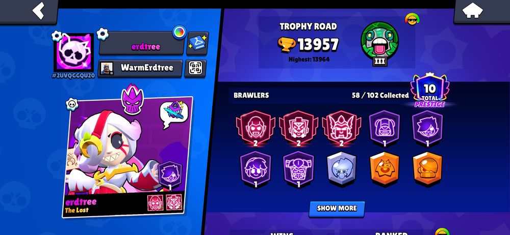 аккаунт brawl stars