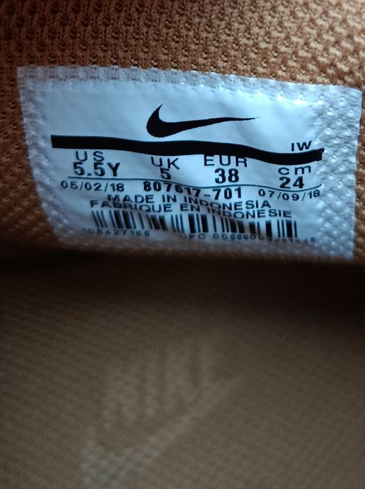 Nike JR Air Force 1 High LV8 3, rozmiar 38