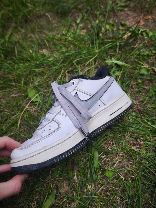Biało-szare buty Nike Air Force 1