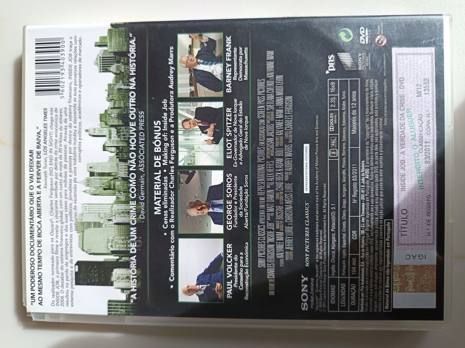 DVD inside job.    .