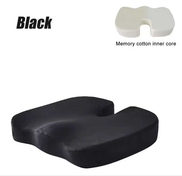 Подушка ортопедическая анатомическая 45х35х7 см. для авто и офиса