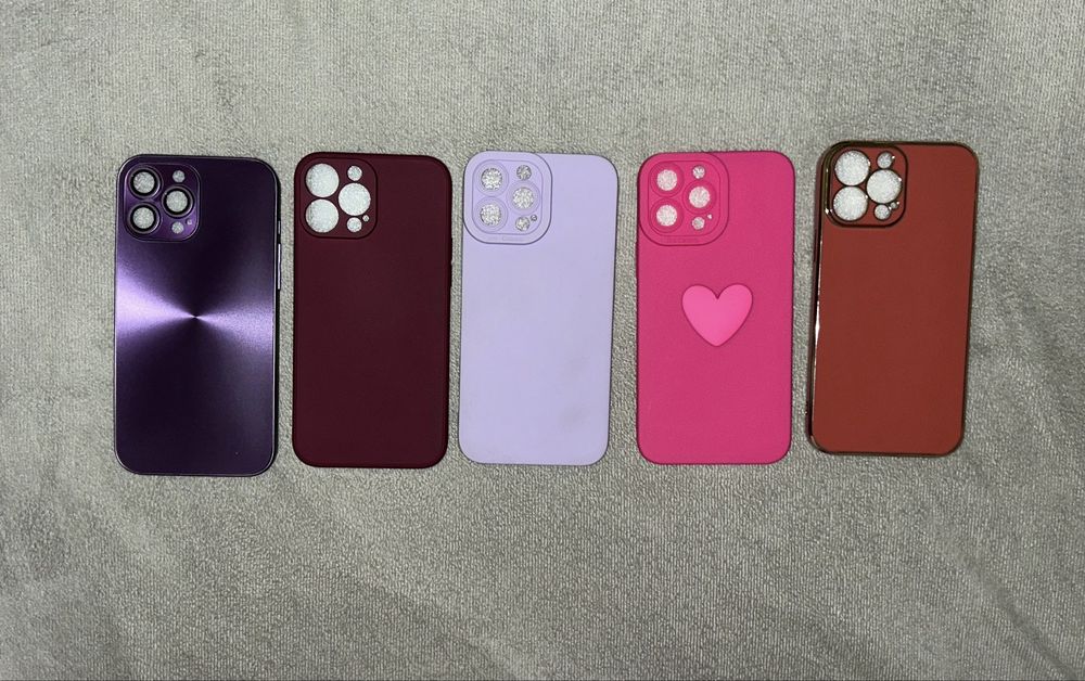 Capas para iPhone 13 Pro Max – várias cores e modelos, ótimo estado