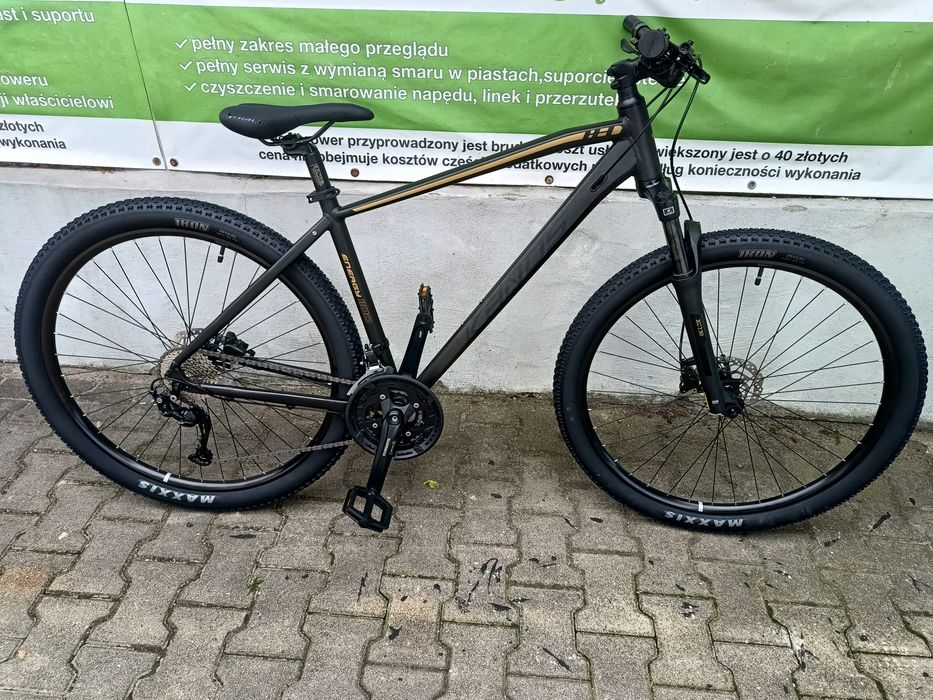 Nowy rower MTB górski Kands Energy 1100 Acera 29/2 rozmiary/2026/shimano 3 x 8/schwalbe/ amortyzator Sr suntour/ hydrauliczne hamulce