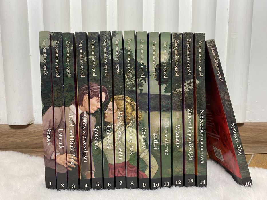 Seria książek Saga Zapomniany Ogród Merete Lien romans zazdrość zdrada