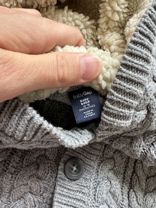 Zestaw sweter rozpinany