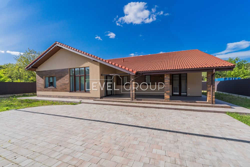 Романков, новый дом в 1 уровень с бассейном! Козинское ОТГ