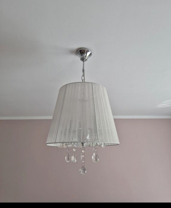 Komplet lamp Glamour z Agata Meble (Sufitowa + Nocna) możliwość dowozu.