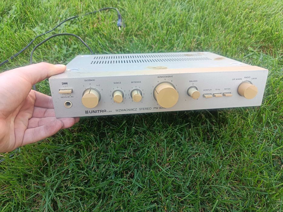 Wzmacniacz Unitra PW 8040 Fonica Vintage Hi-Fi PRL Audio Retro