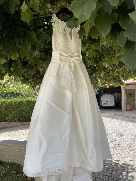 Vestido Noiva Rosa Clará