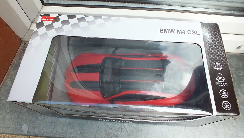 Super auto sterowane zdalnie BMW M4csl skala 1/16 Rastar
