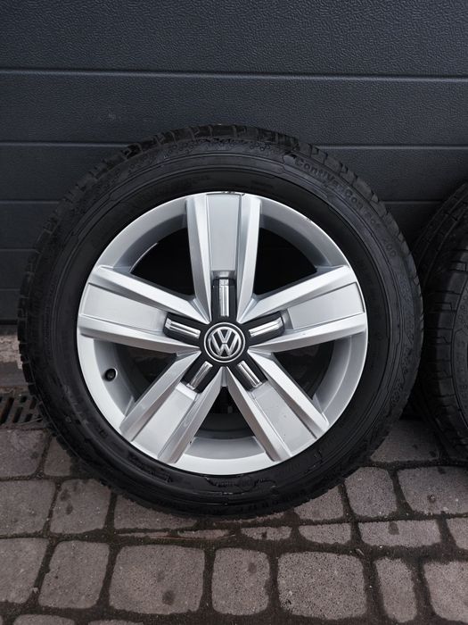 Koła alu 5x120 17" VW T5 J7 ET55 Continental