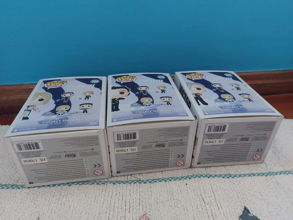 Set de 3 Funko Pop Yuri on Ice!!!