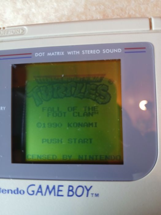 Teenage Mutant Ninja Turtles Fall Of The Foot Clan gameboy