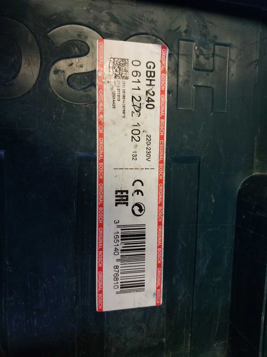 Młotowiertarka BOSCH GBH 240 Professional