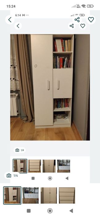 Komplet mebli białych