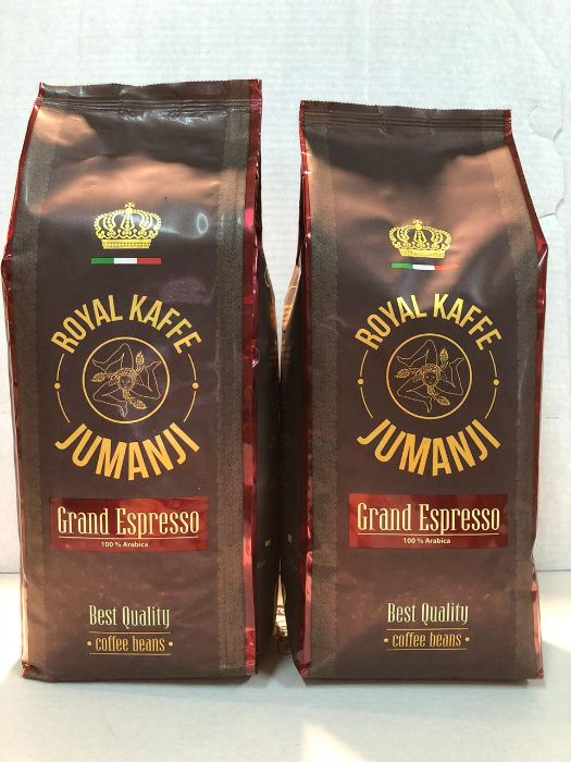 Кофе в зернах JUMANJI Grand Espresso (Джуманджи Эспрессо). 1кг