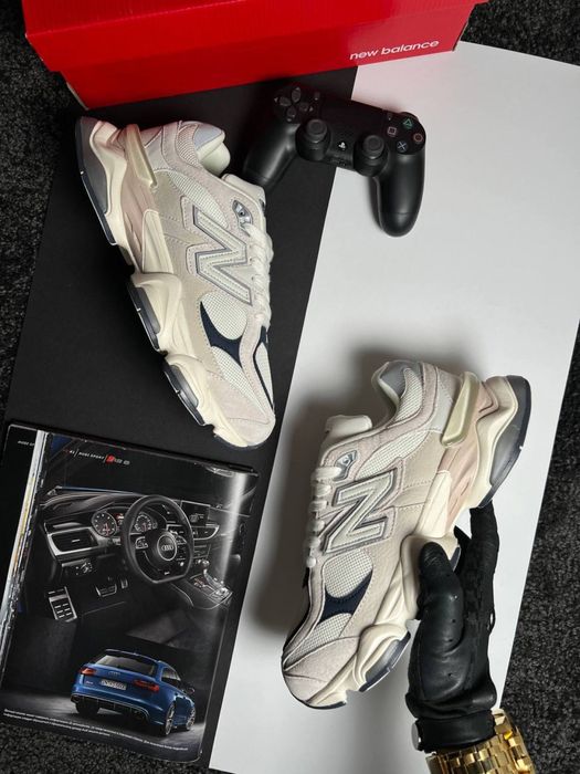Чоловічі кросівки нью беланс New Balance 9060 Beige Grey Navy [41-45]