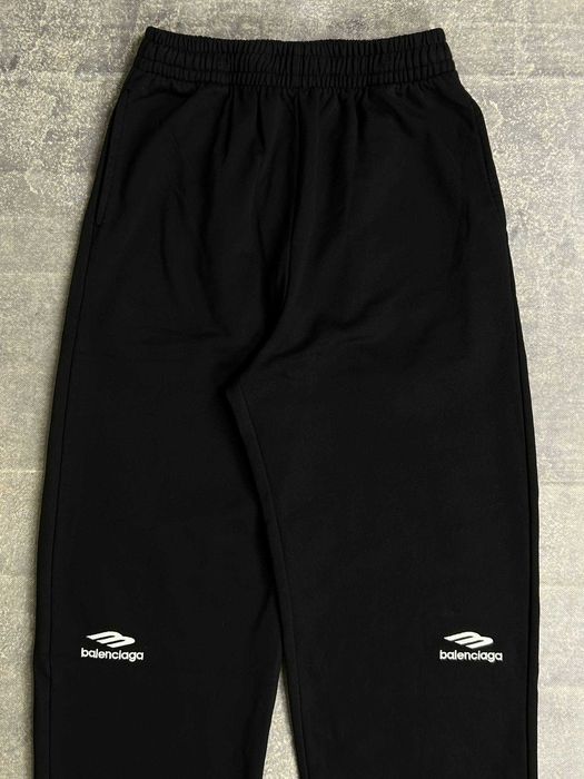 Штани BALENCIAGA спортивки sweatpants чорні штаны черные black