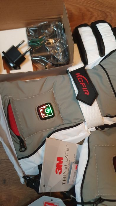 Rękawiczki ogrzewane XL, nowe