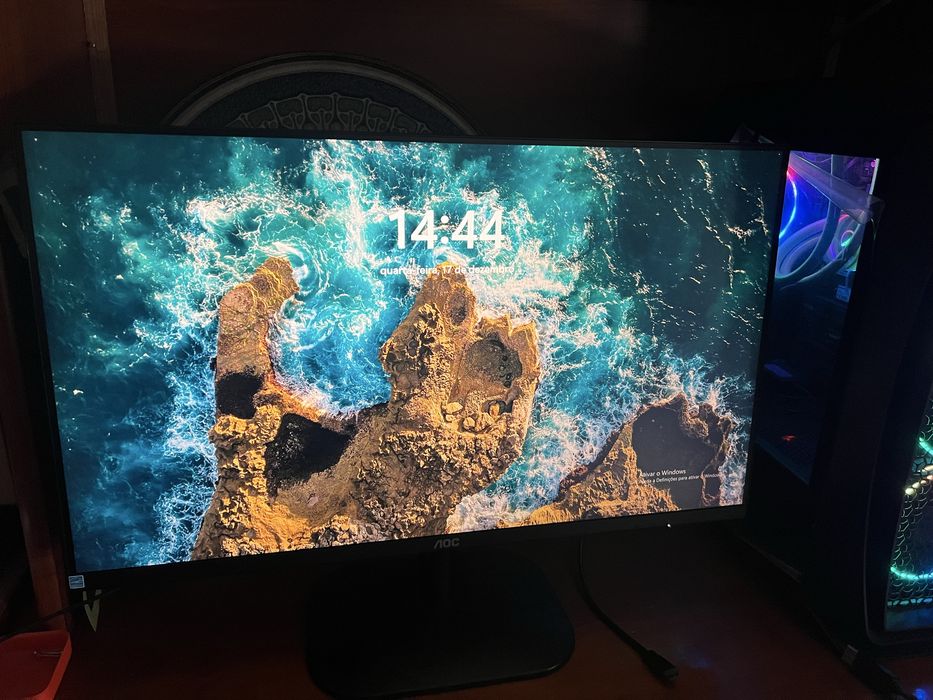 Monitor 27” AOC como novo