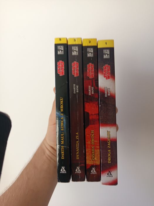 Star wars 4 książki trylogia zła, Darth maul